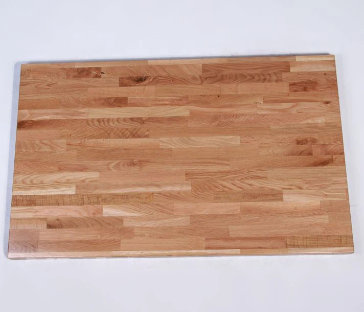 Oak Solid Wood Butcher Block Dining Table Top