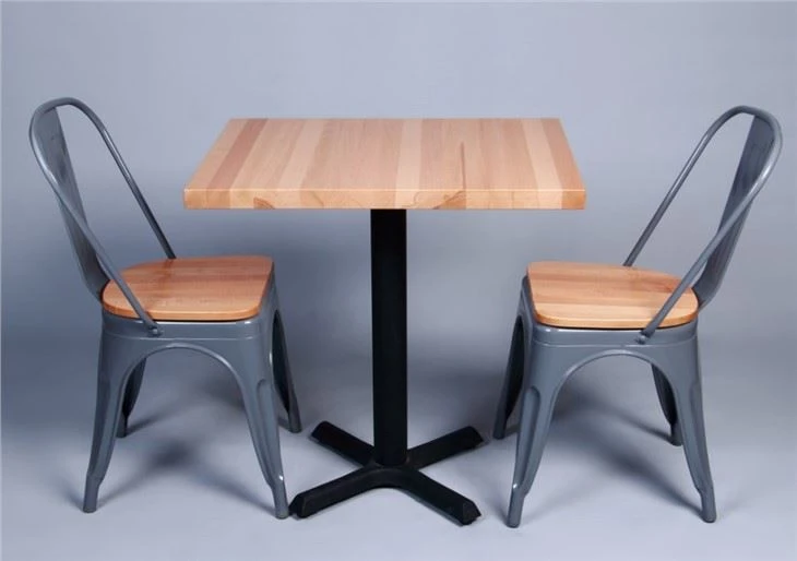 Täis valge tamm Butcher Block stiilis diivanilaud