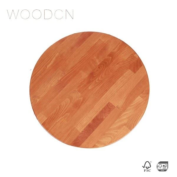 Beech Wood Solid Wood Butcher Block Dining Table