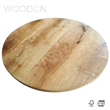 Spoonist tammepuidust söögilauaplaat